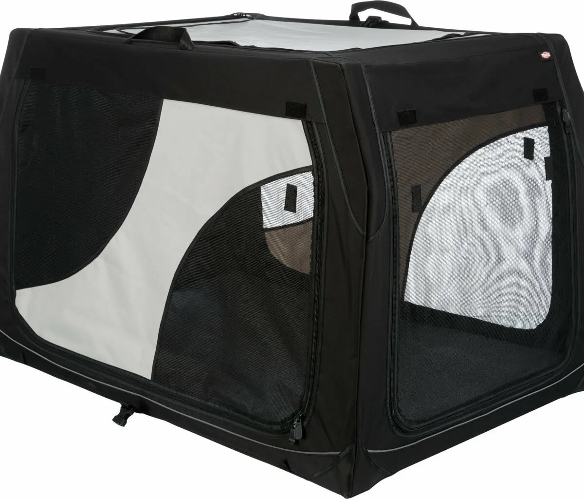 Transportní nylonový box Vario černo-šedý