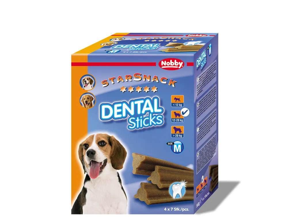 Nobby StarSnack Dental Sticks dentální pamlsky