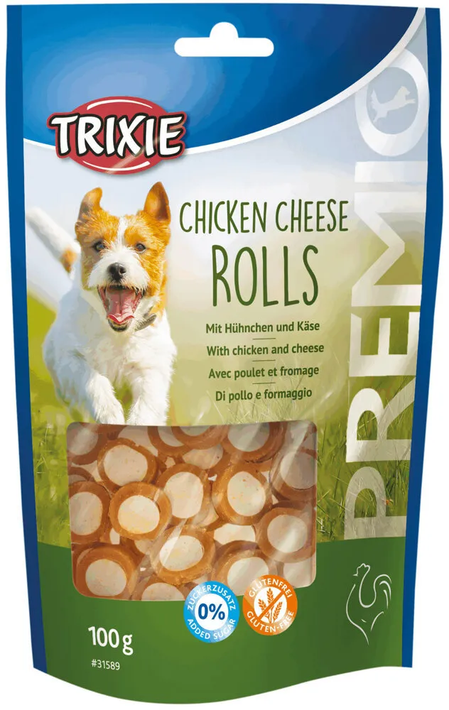 PREMIO Chicken Cheese Rolls, kuřecí sýrová rolka