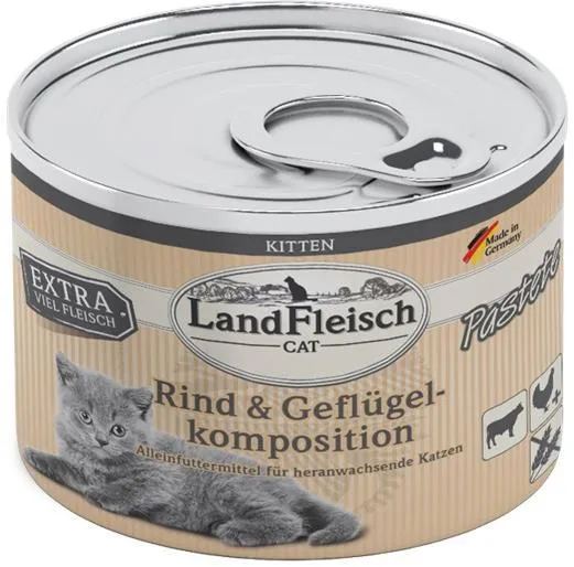 Landfleisch Cat Kitten Pastete hovězí, drůbež