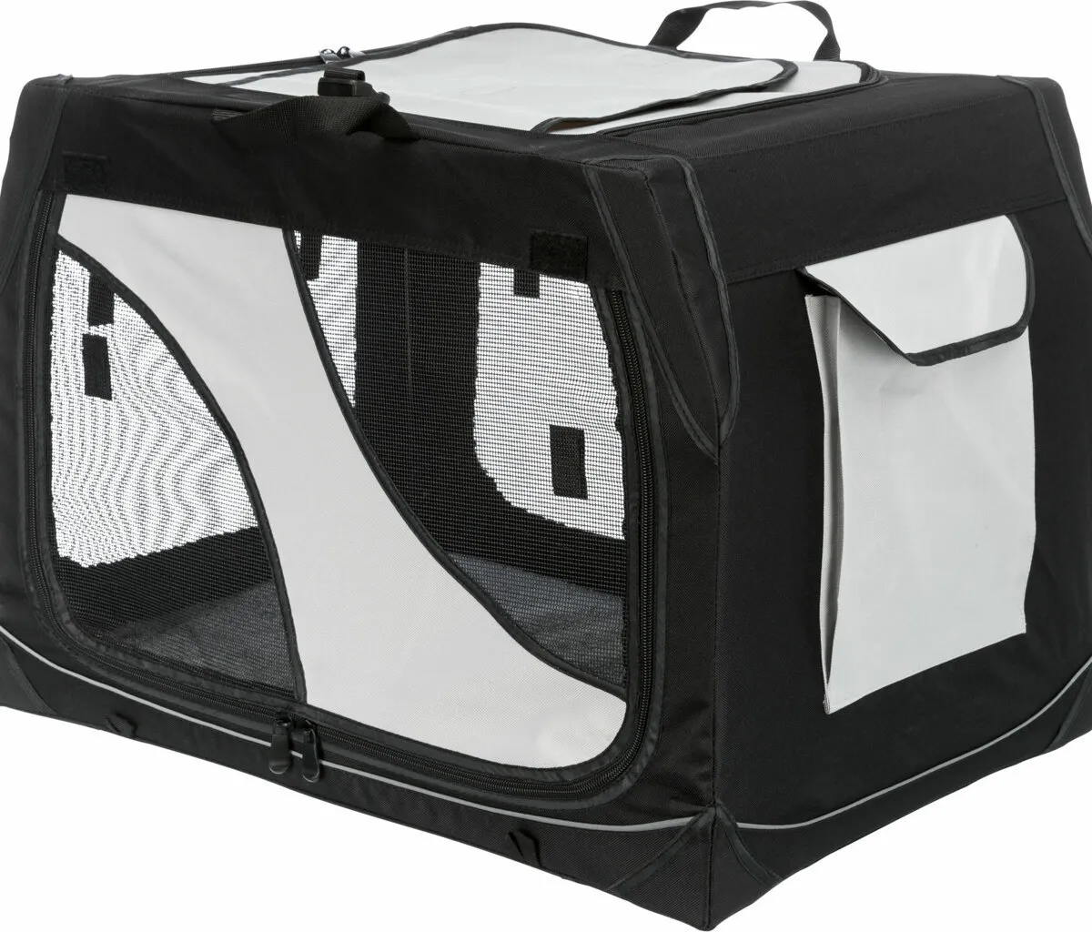 Transportní nylonový box Vario černo-šedý