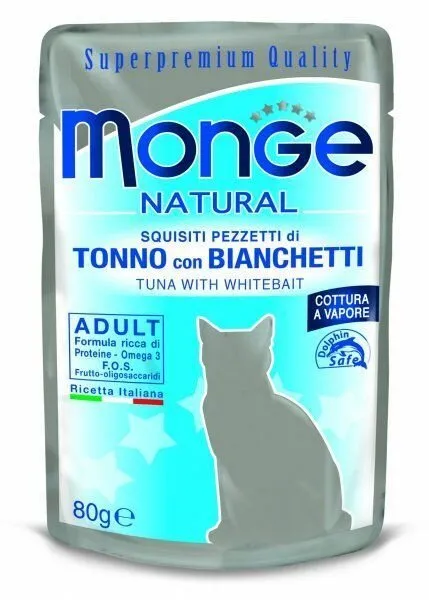 MONGE NATURAL kapsička pro kočky