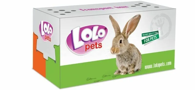 LOLOPets kartonová krabička na transport