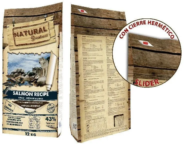 Natural Greatness Salmon Recipe Medium,Large /losos