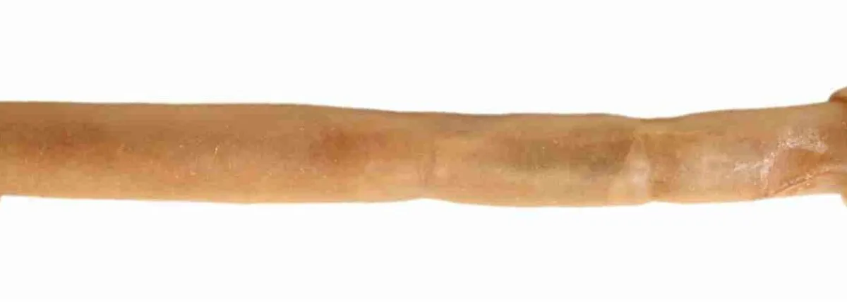 Uzel z buvolí kůže 30g/11cm [25ks/bal.]