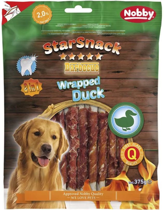 Nobby StarSnack BBQ Wrapped Duck pamlsky