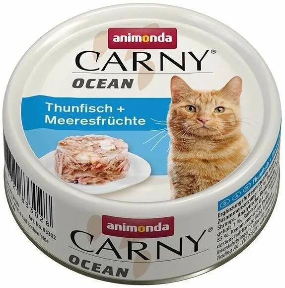 ANIMONDA konzerva CARNY Ocean - tuňák + ráčci