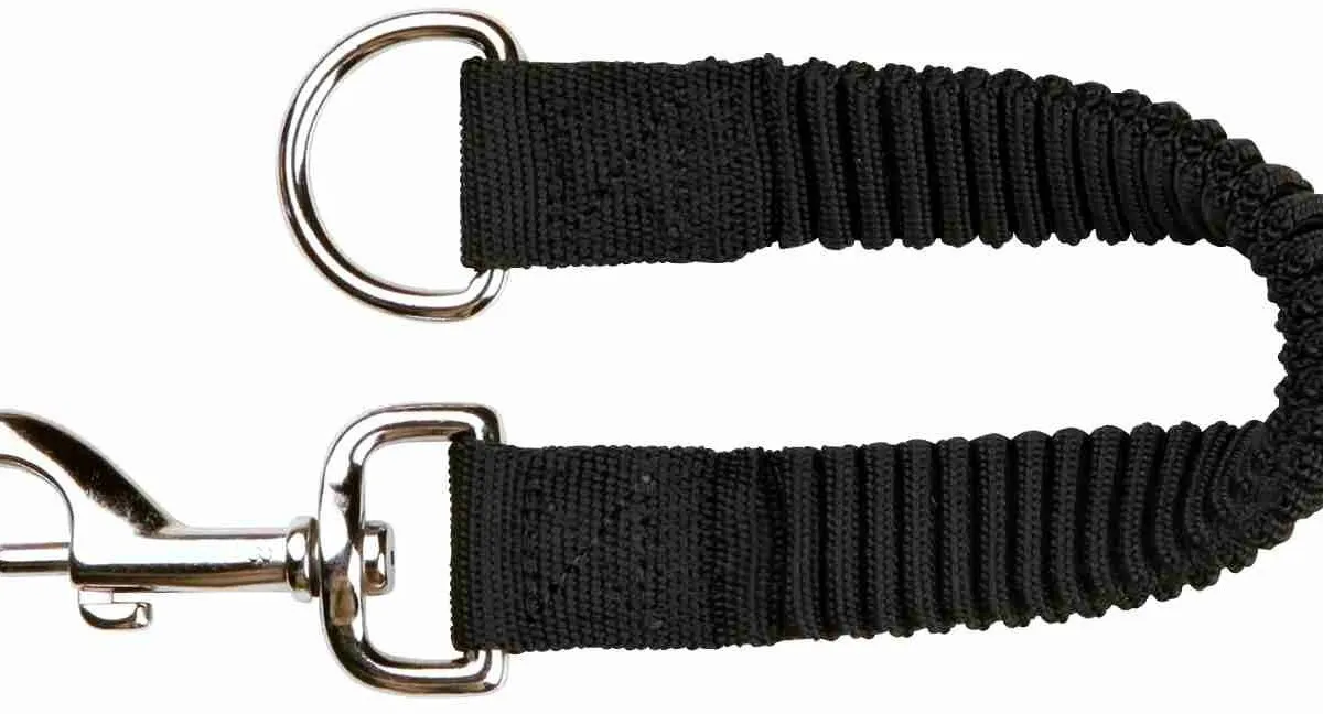 Tlumič tahu, nylonové vodítko s gumou 16 cm/ černé