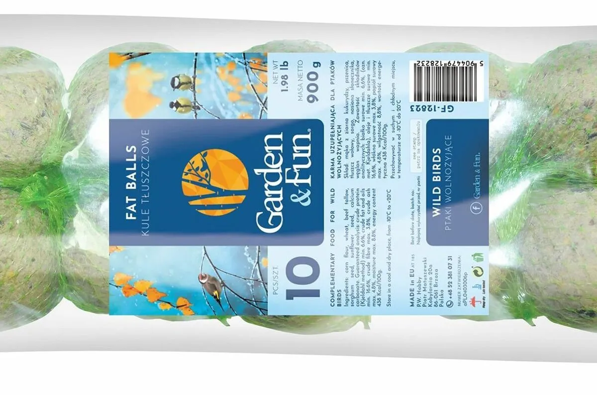 GARDEN FUN balení lojových koulí pro ptáky á 90g ( v bal)