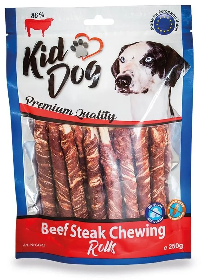 KIDDOG hovězí steak na buvolí tyčince