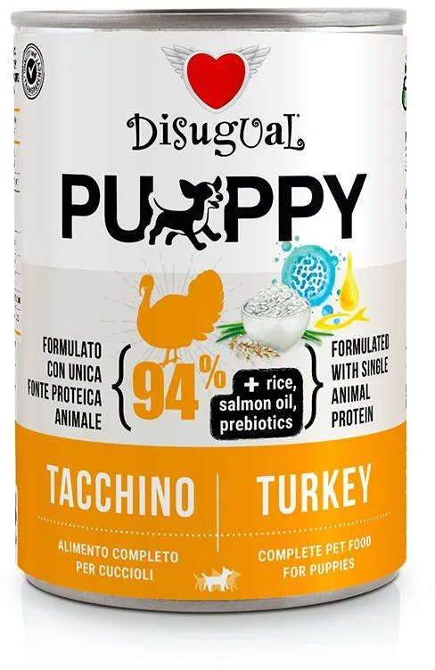 Disugual Dog Single Protein Puppy Krůta konzerva