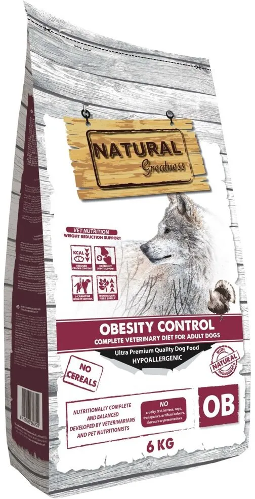 Natural Greatness OBESITY CONTROL veterinární dieta pro psy