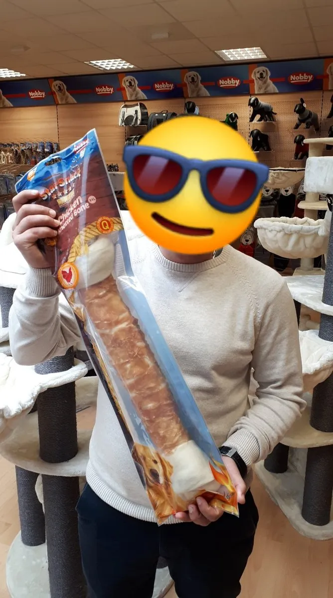 Nobby StarSnack BBQ Wrapped Chicken Bone XL
