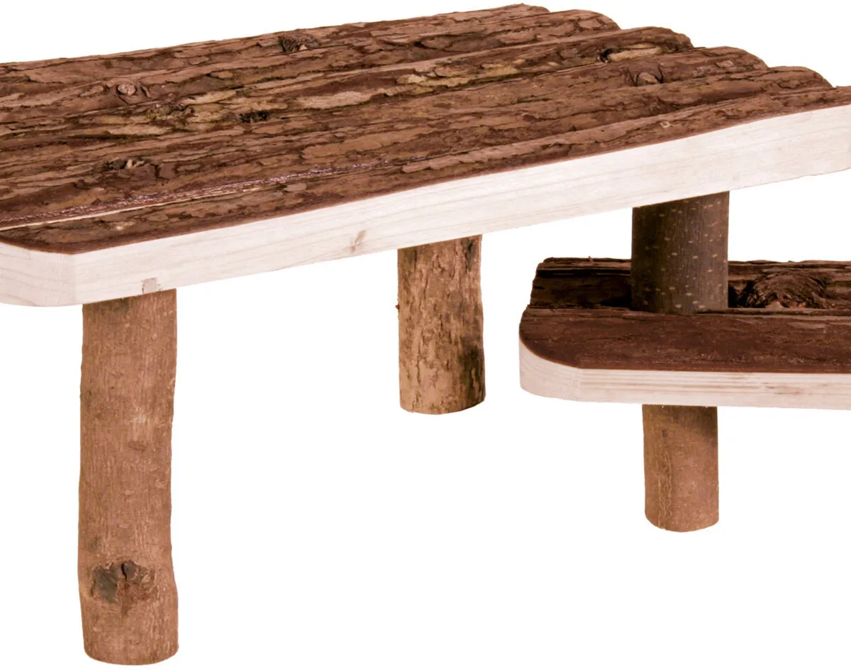Schodiště pro morče, králíka 2 patra 37x17x28 cm
