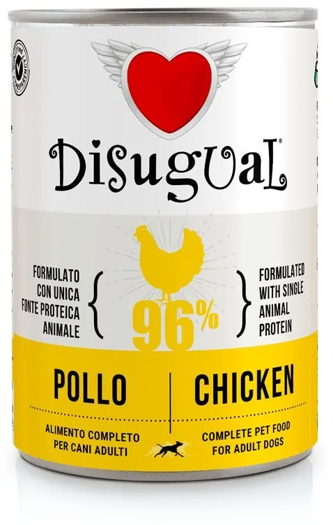 Disugual Dog Single Protein Kuře konzerva
