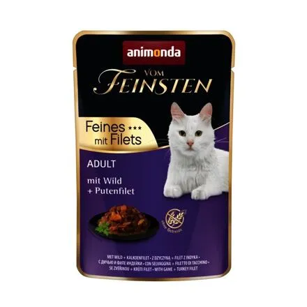 Vom Feinsten Adult FEINES m.Fillets - kapsička pro kočky