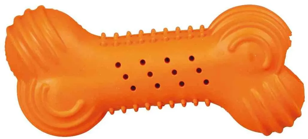 Chrastící kost přírodní guma