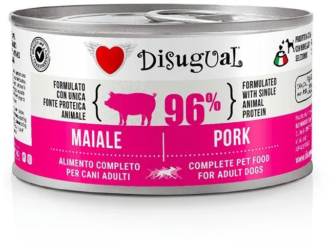 Disugual Dog Single Protein Vepřové konzerva