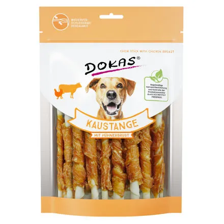 Dokas - Tyčinky z hovězí kůže obalené kuřecím