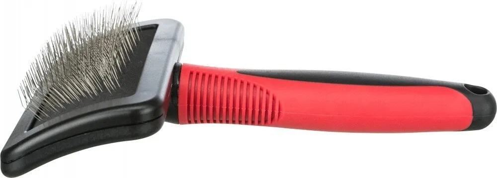 Jemný kartáč, tenké drátěné štětiny, plastová rukojeť, 7