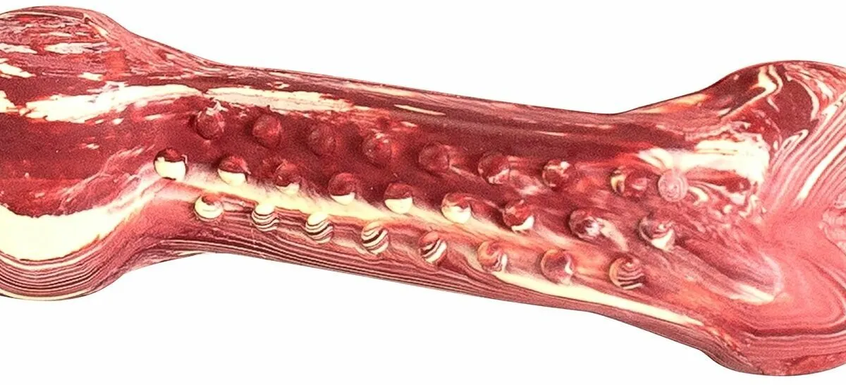 Antibakteriální dentální kost s vůní slaniny HipHop přírodní guma