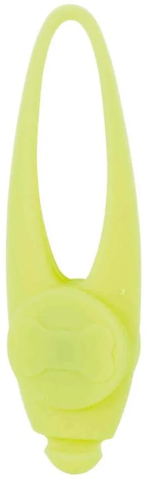 Blikací svítítko na obojek pro psy, silikonové,barevné 8cm (RP 2,10 Kč)