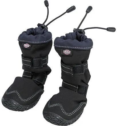 Walker Active Long , ochranné boty pro psy, 2ks, černá