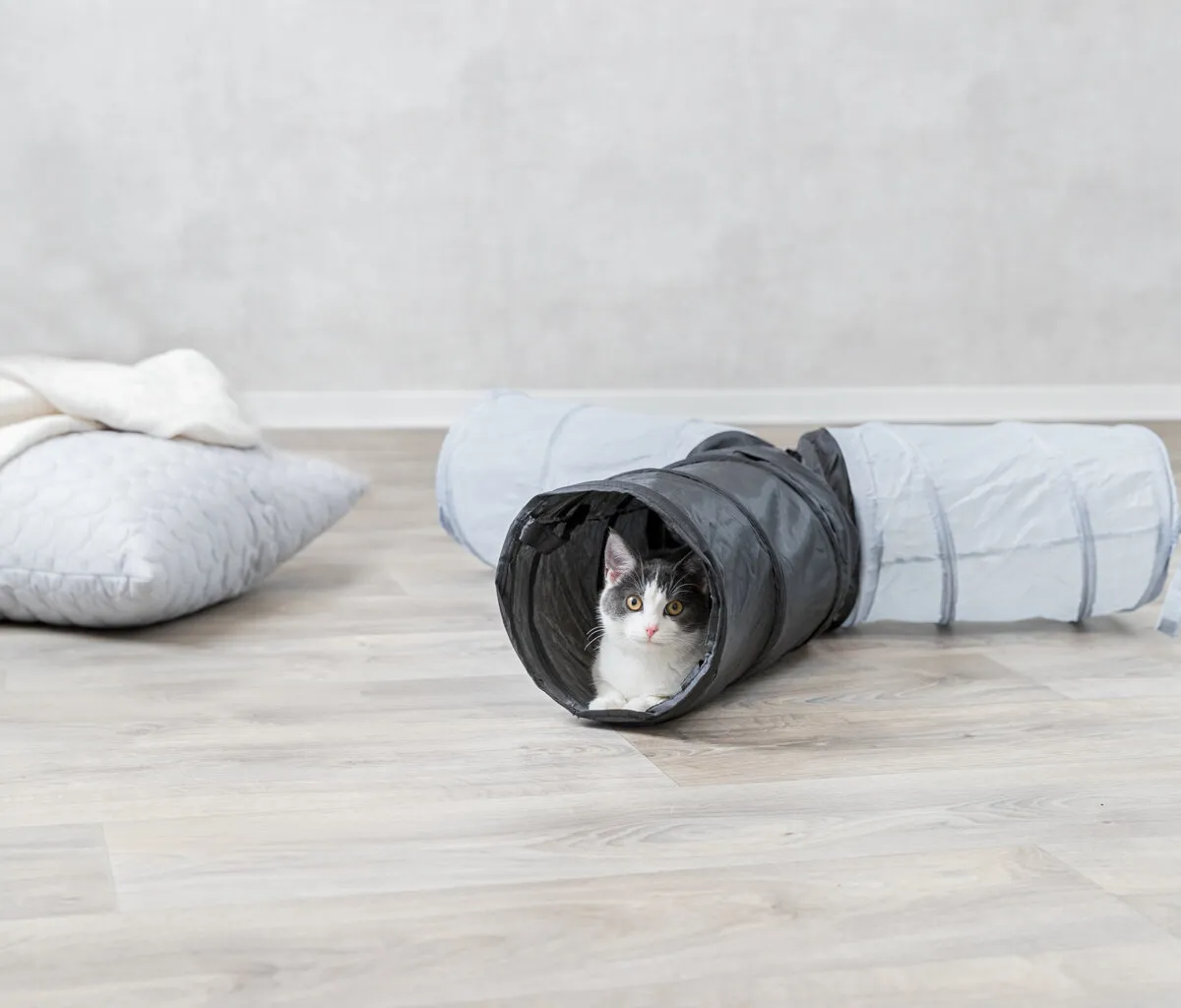 Tunel pro kočky se třemi vchody 3x22x50cm
