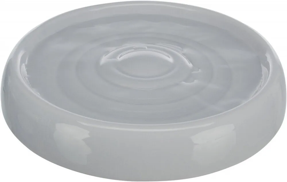 Keramická miska na vodu, 0.2 l/ø 18 cm, šedá