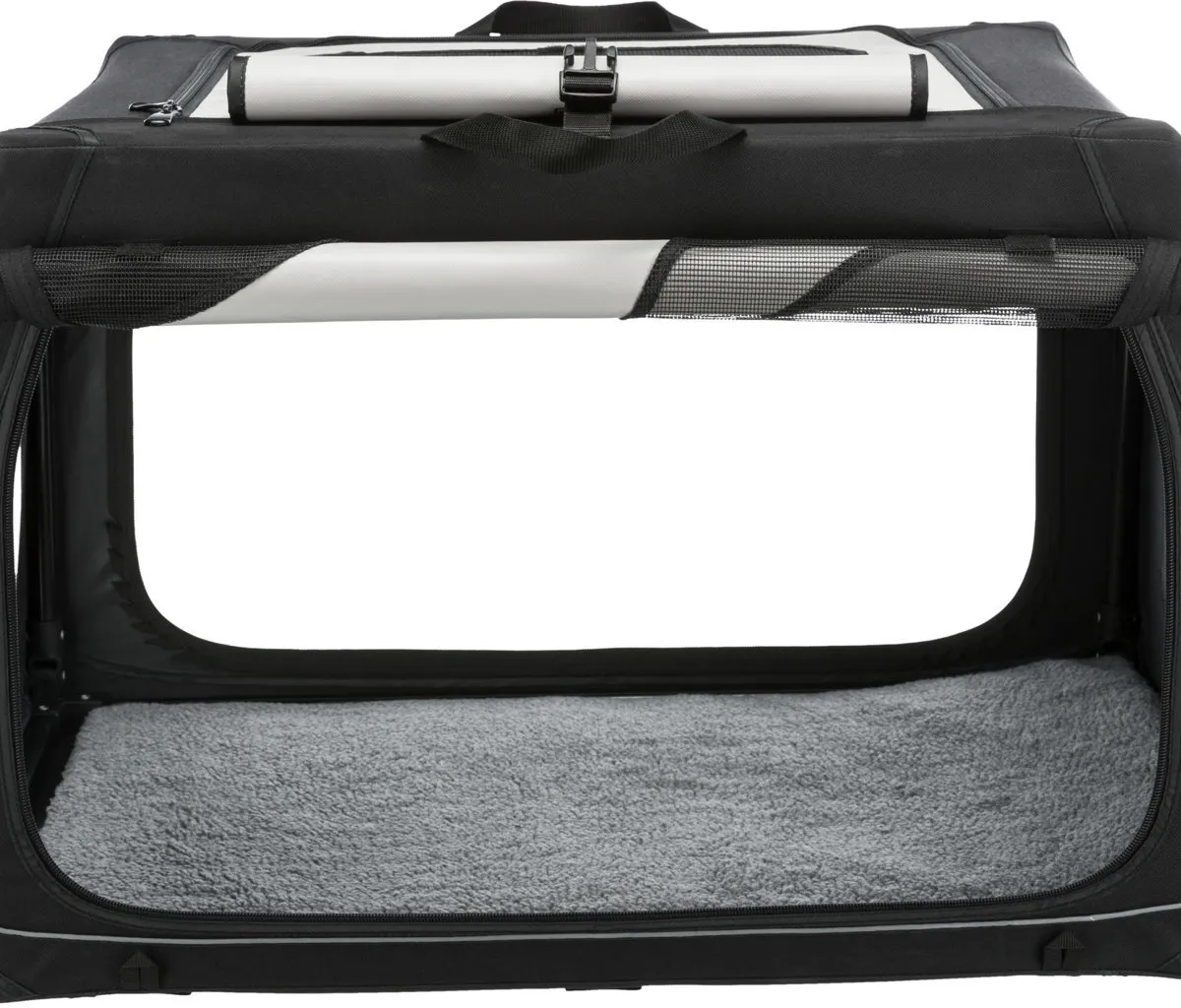 Transportní nylonový box Vario černo-šedý
