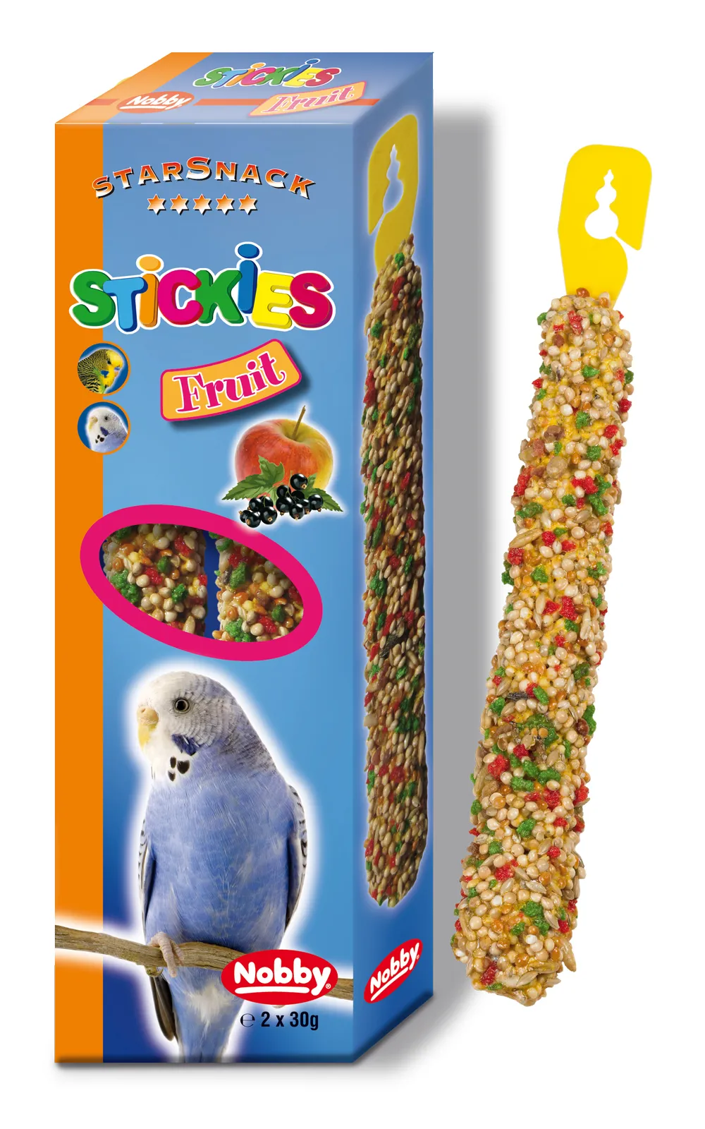 Nobby StarSnack závěsné tyčinky pro papoušky 2x30g
