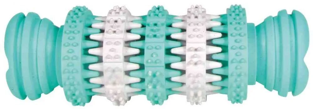 DENTAfun kost s mátou zeleno/bílá 11cm - TRIXIE