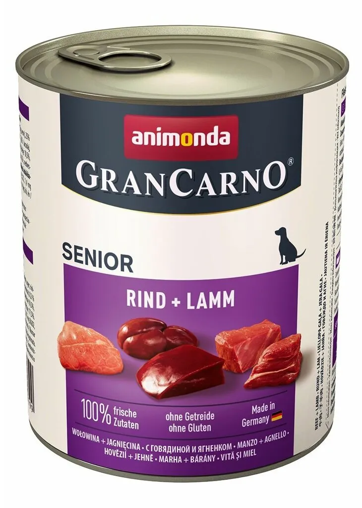 GRANCARNO Senior - hovězí, jehněčí
