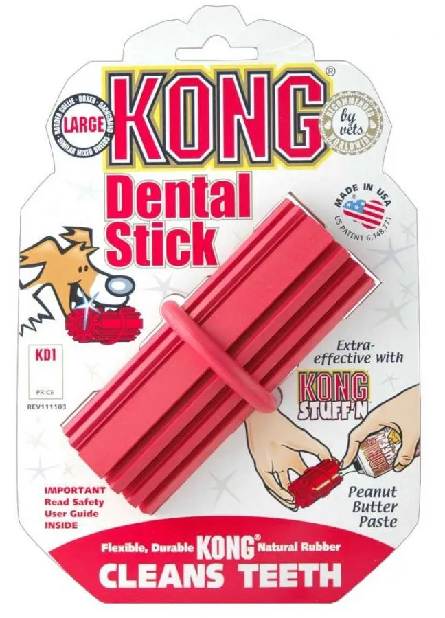 Kong Dental Stick Medium dentální hračka