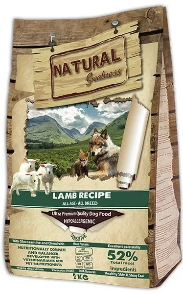 Natural Greatness Lamb Recipe All Breed Sensitiv/jehně