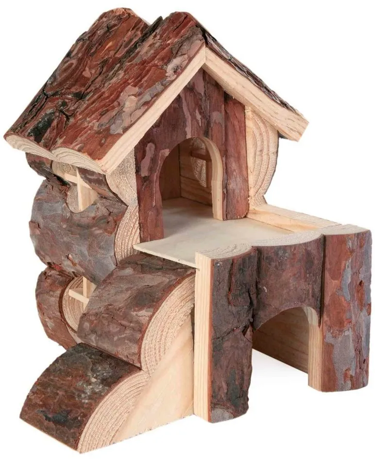 Dřevěný domek BJORK pro křečky, 2 místnosti 31 x 28