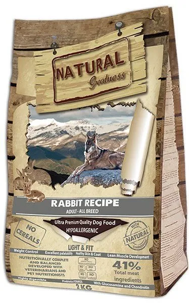 Natural Greatness Rabbit Recipe All Br.Light,Fit/králík