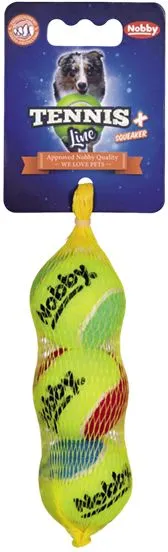 Nobby Tennis Line hračka tenisový míček barevný