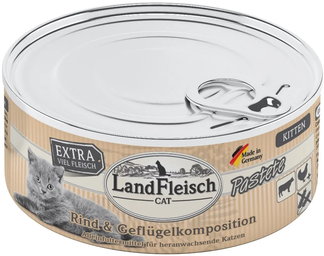 Landfleisch Cat Kitten Pastete hovězí, drůbež