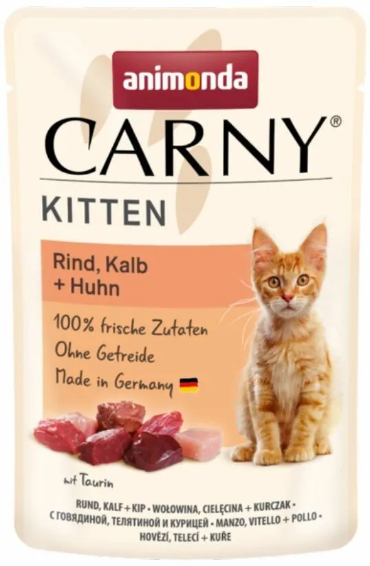 Carny Kitten 85 g , kapsička pro koťata